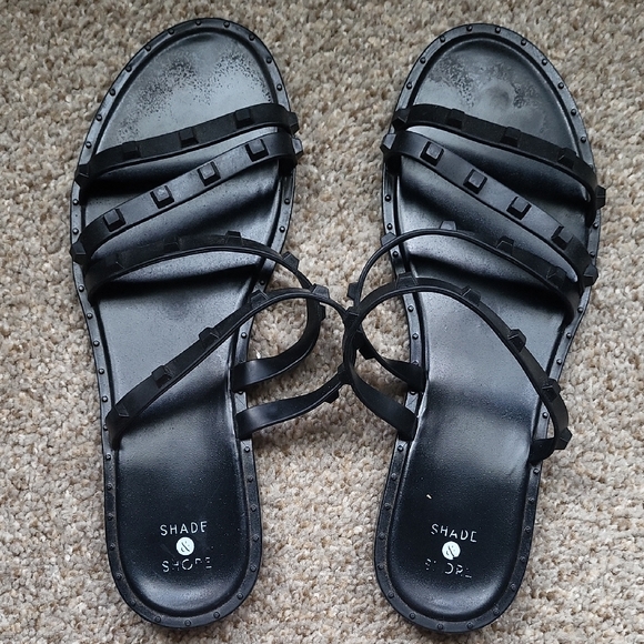 Shade & Shore Shoes - Shade & Shore Black Women's Sandals